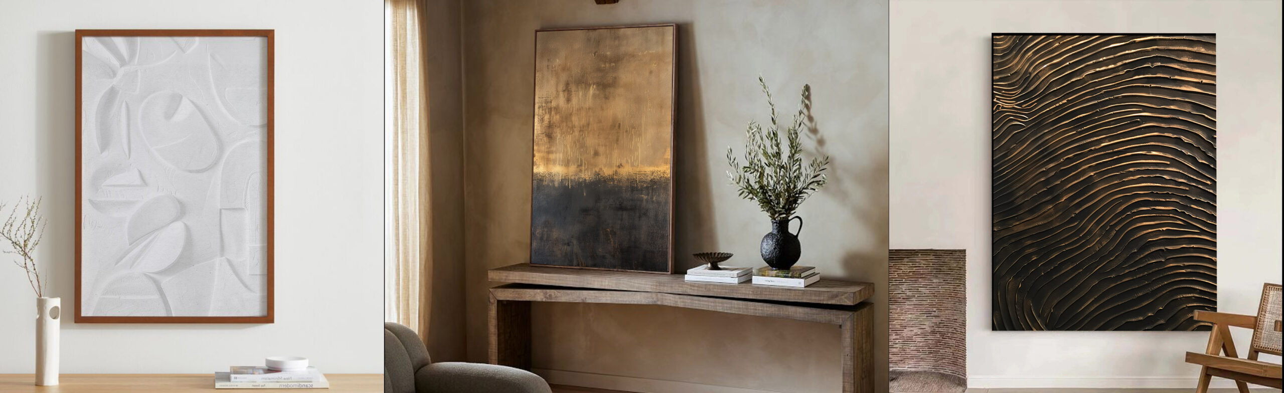 mixed media abstract